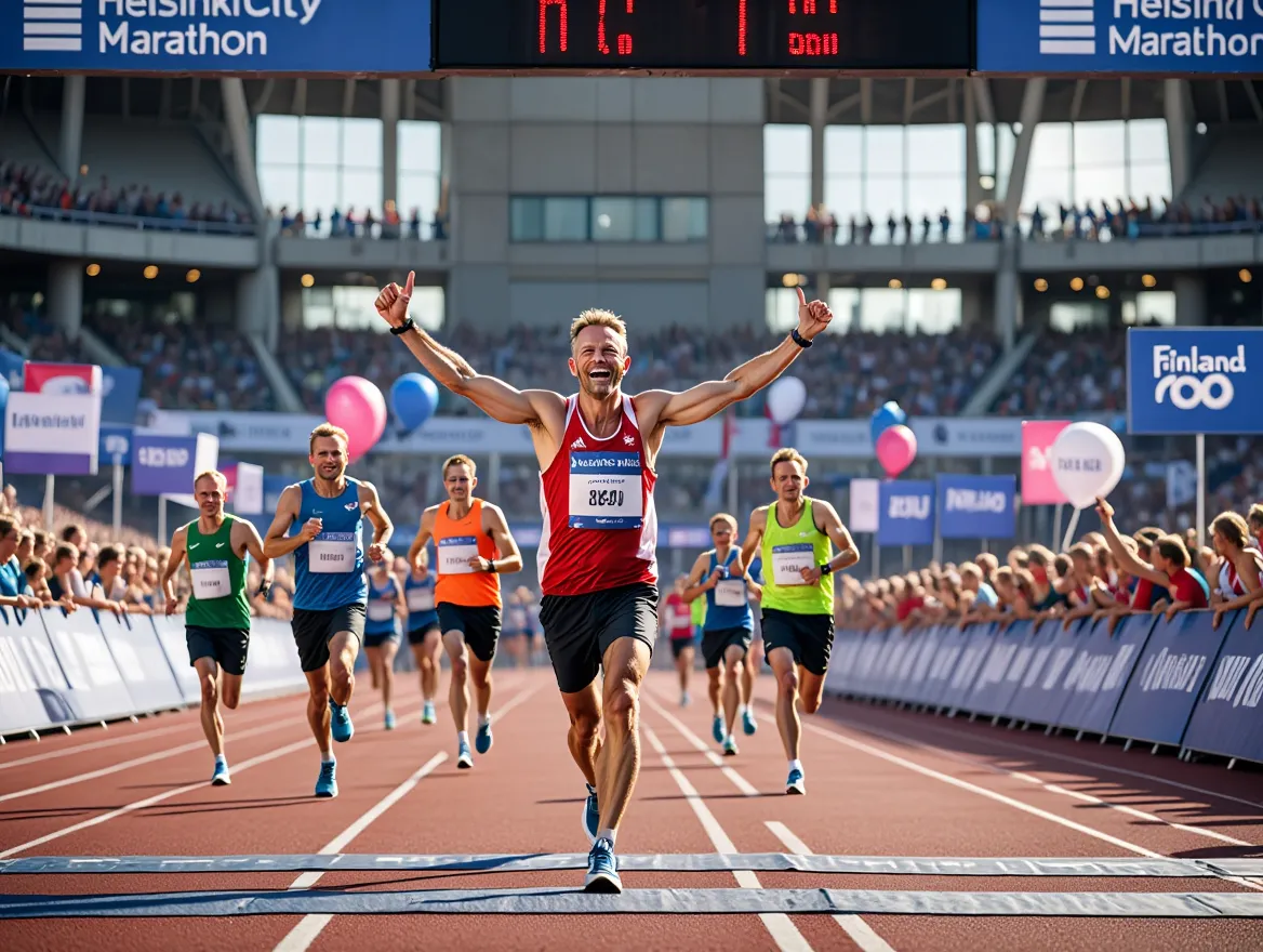 Helsinki City Marathon tapahtuma