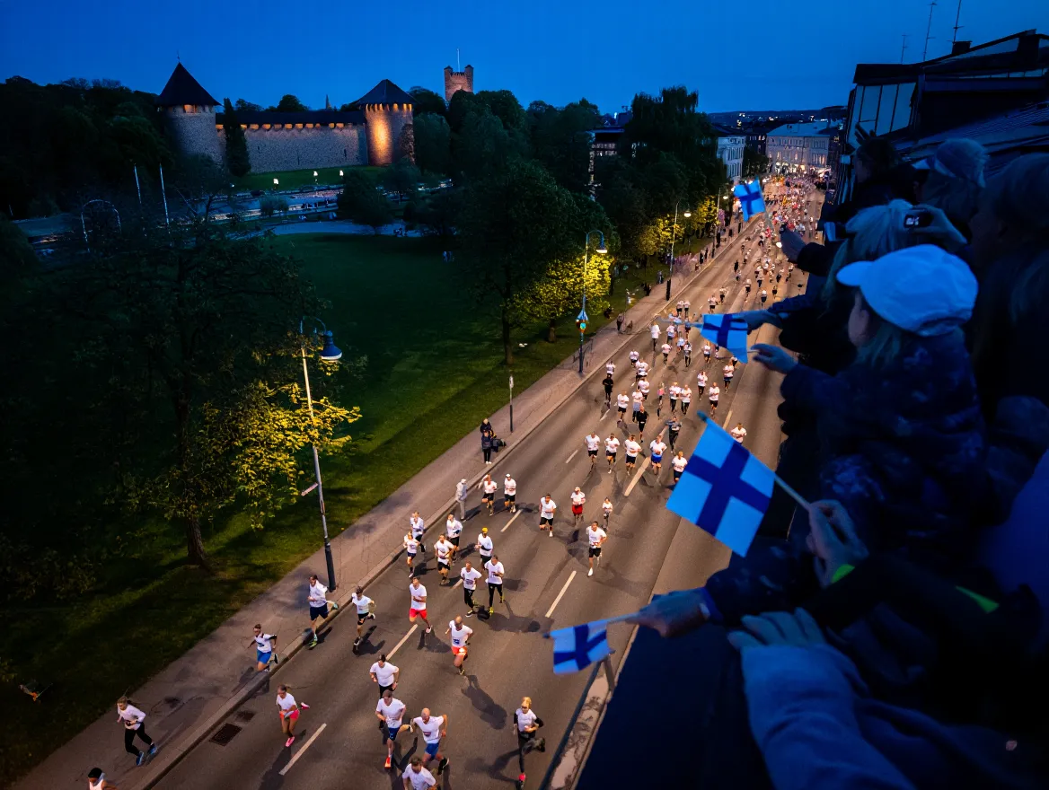 Turku Night Run tapahtuma